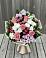 Букет цветов из: Альстромерии, Гвоздики, Розы и Хризантемы в Мартюше