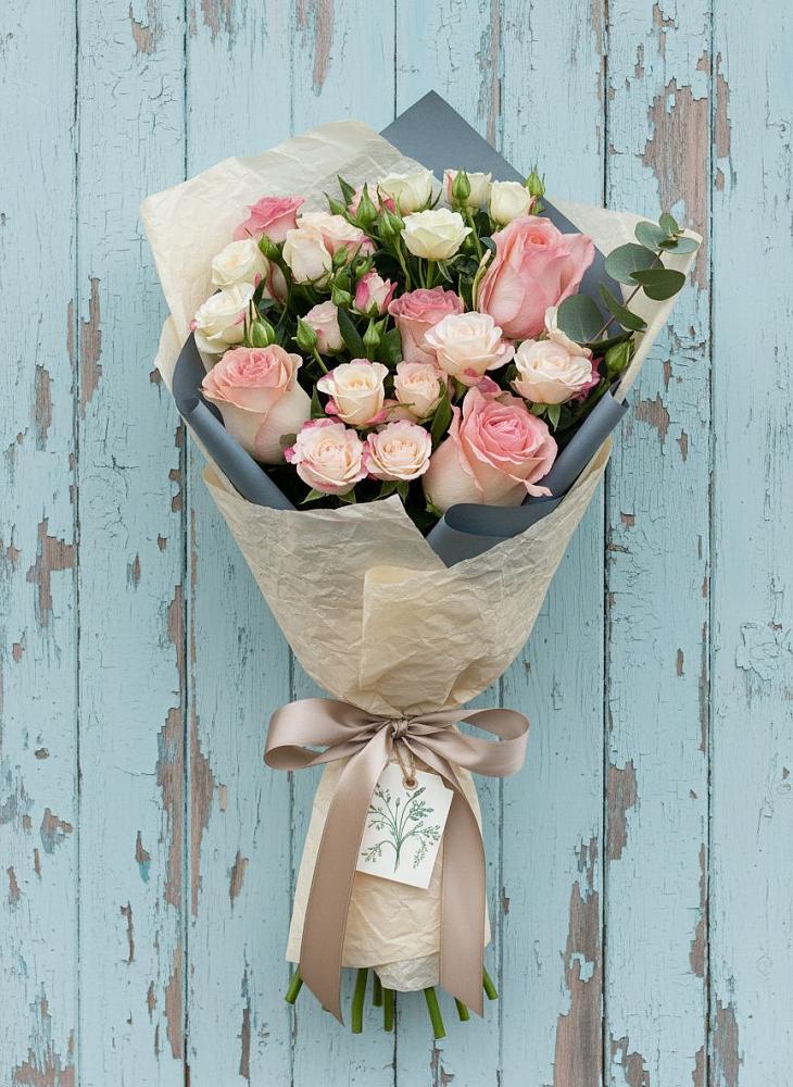 Букет цветов из: Розы в Мартюше