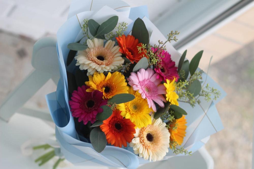 Букет цветов из: Герберы в Мартюше