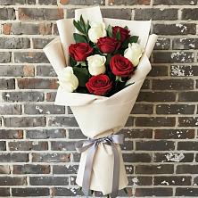 Букет цветов из:  Розы в Мартюше