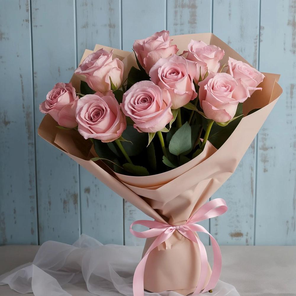 Букет цветов из: Розы в Мартюше