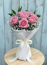 Букет цветов из:  Розы #REPLACE_PRED# Мартюше