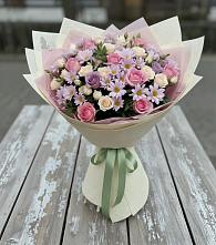 Букет цветов из:  Розы и Хризантемы #REPLACE_PRED# Мартюше
