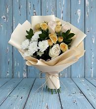 Букет цветов из:  Розы и Хризантемы в Мартюше