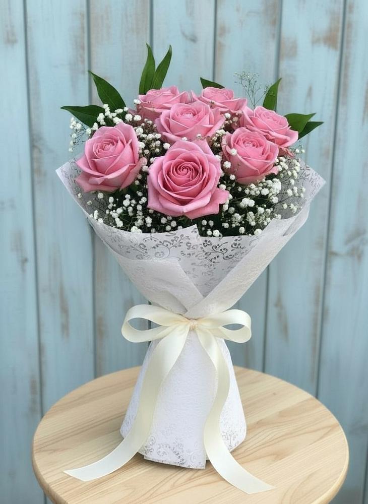 Букет цветов из: Розы в Мартюше