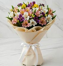 Букет цветов из:  Альстромерии в Мартюше