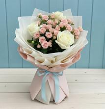 Букет цветов из:  Розы в Мартюше