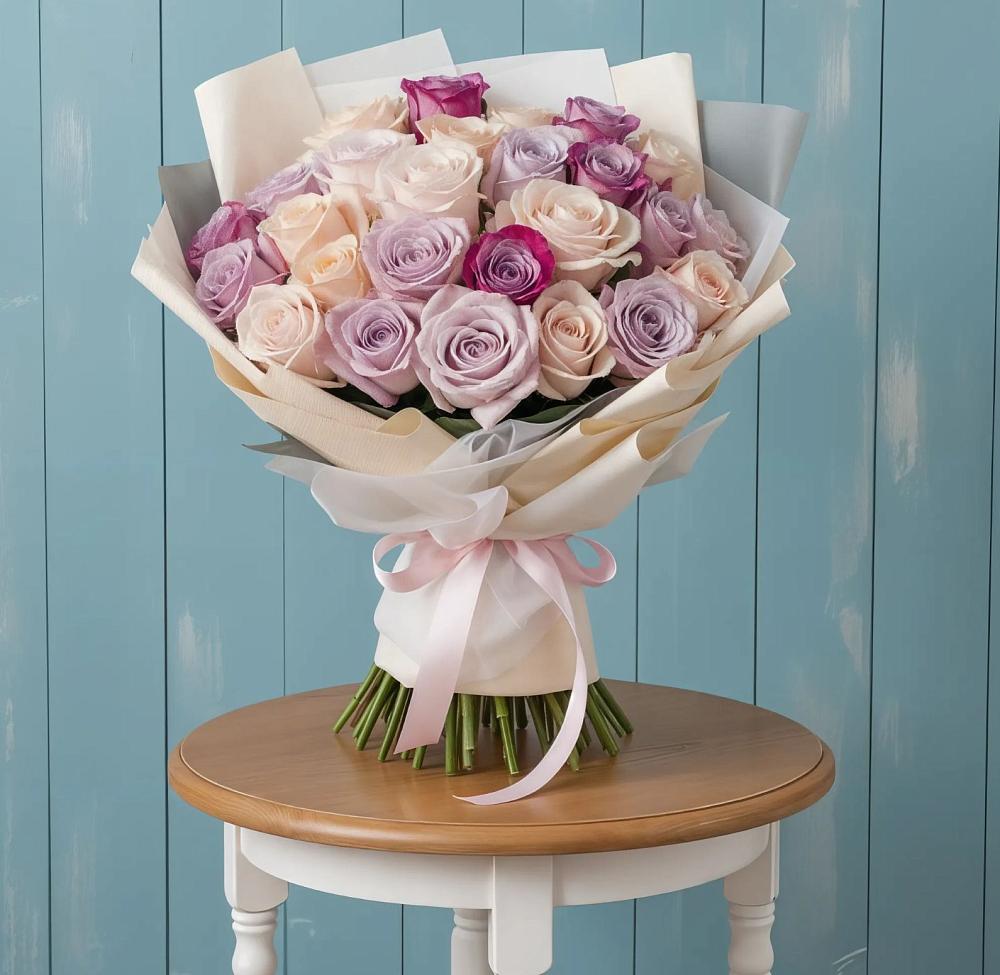 Букет цветов из: Розы в Мартюше