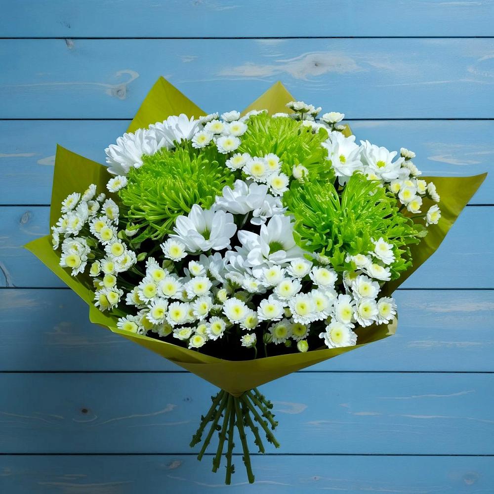 Букет цветов из: Хризантемы в Мартюше