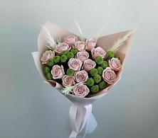 Букет цветов из:  Розы и Хризантемы в Мартюше