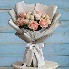 Букет цветов из:  Розы в Мартюше