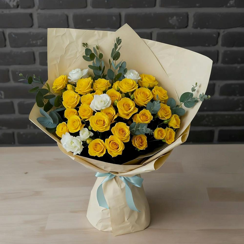 Букет цветов из: Розы в Мартюше