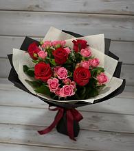 Букет цветов из:  Розы #REPLACE_PRED# Мартюше
