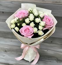 Букет цветов из:  Розы в Мартюше