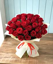 Букет 29 Красных роз в Мартюше