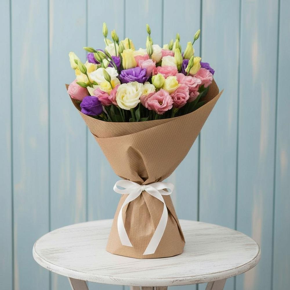 Букет цветов из: Лизиантусы в Мартюше