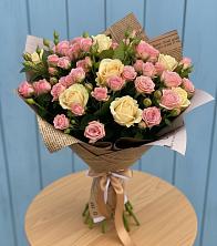 Букет цветов из:  Розы в Мартюше