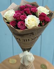 Букет цветов из:  Розы в Мартюше