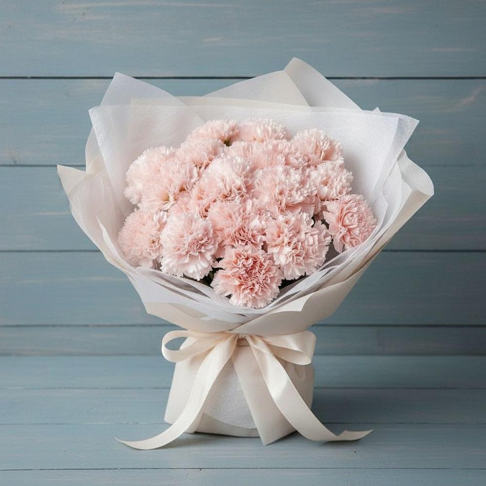 Букет цветов из: Гвоздики в Мартюше