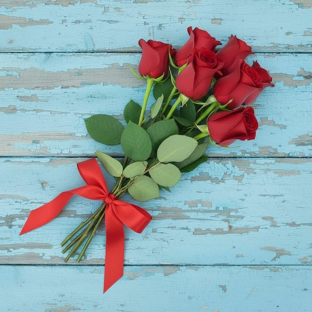 Букет Красные розы в Мартюше