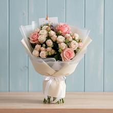 Букет цветов из:  Розы в Мартюше