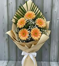 Букет цветов из:  Герберы в Мартюше